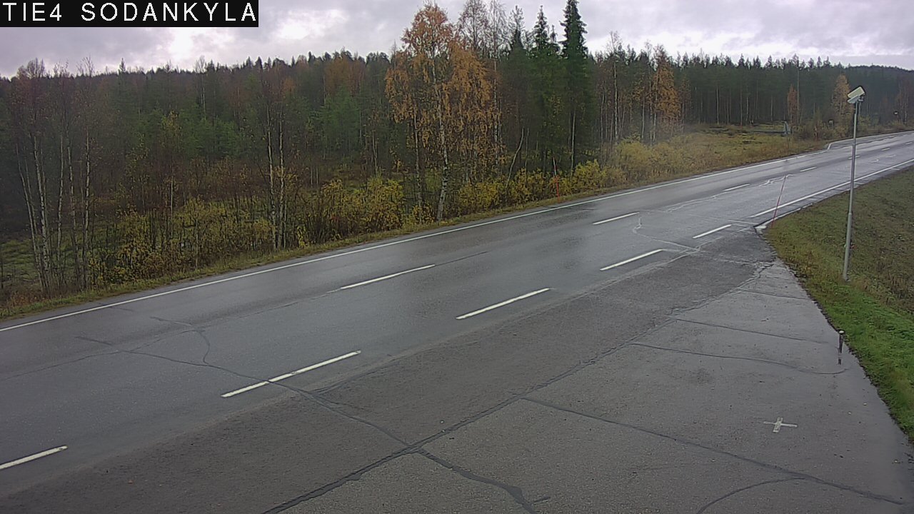 Weather Camera Image Road 5 4 Sodankylä, Petäjämaa, Sodankylä, Lappi