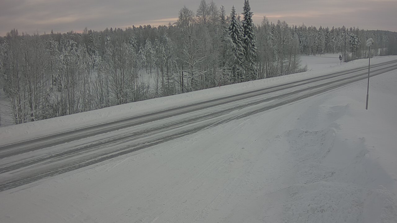 Weather Camera Image Road 5 4 Sodankylä, Petäjämaa, Sodankylä, Lappi