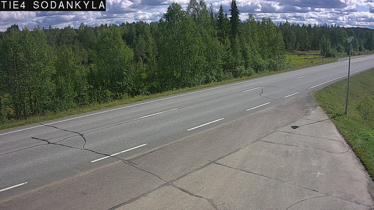 Weather Camera Image Väg 4 Sodankylä, Petäjämaa, Sodankylä, Lappi