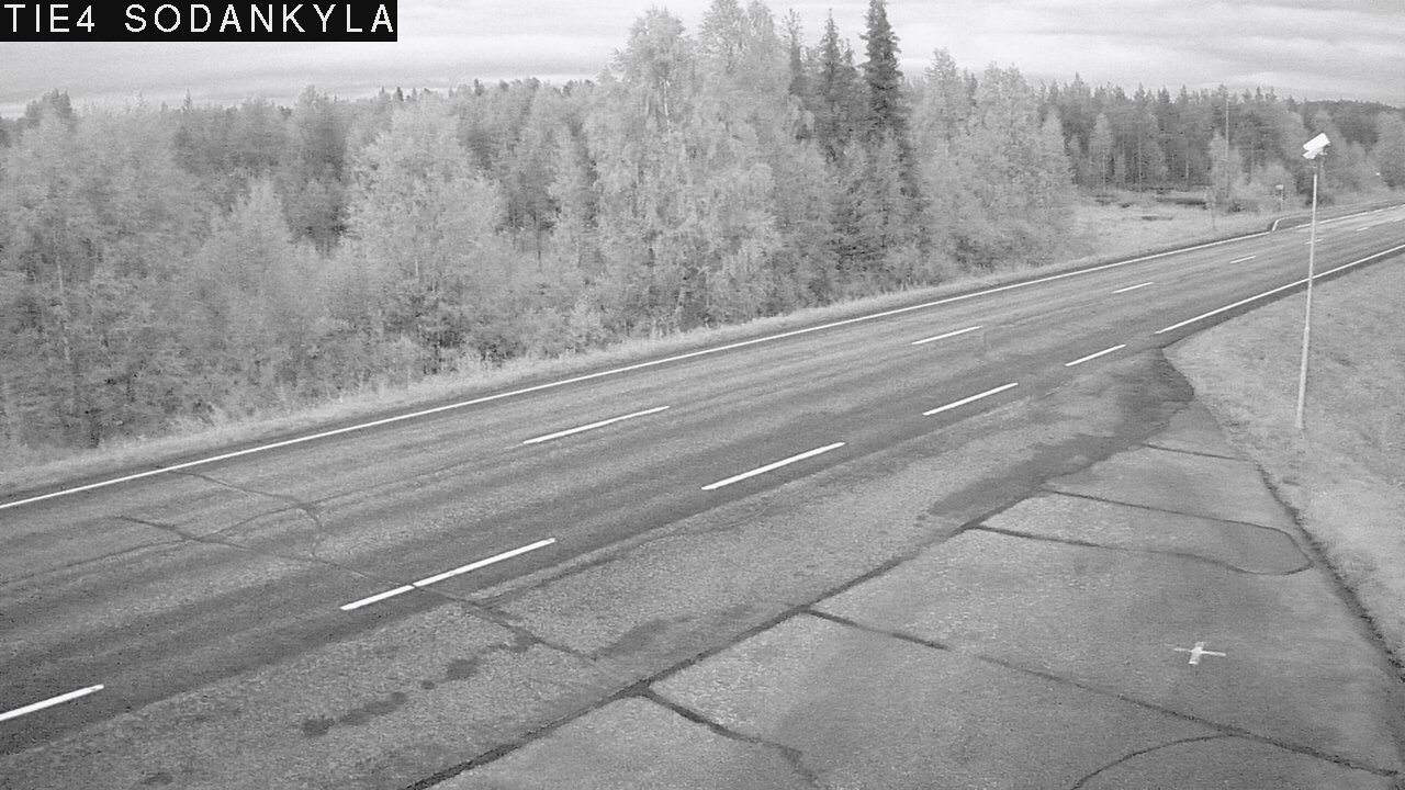 Weather Camera Image Road 5 4 Sodankylä, Petäjämaa, Sodankylä, Lappi