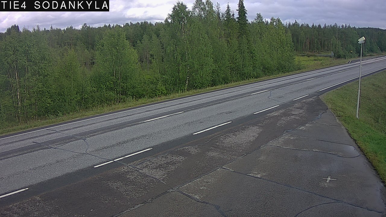 Weather Camera Image Road 5 4 Sodankylä, Petäjämaa, Sodankylä, Lappi
