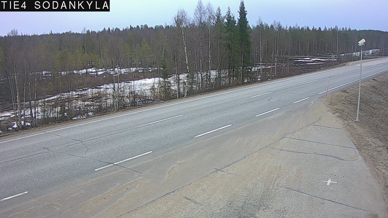 Kelikamerat Kuva Tie 4 Sodankylä, Petäjämaa, Sodankylä, Lappi