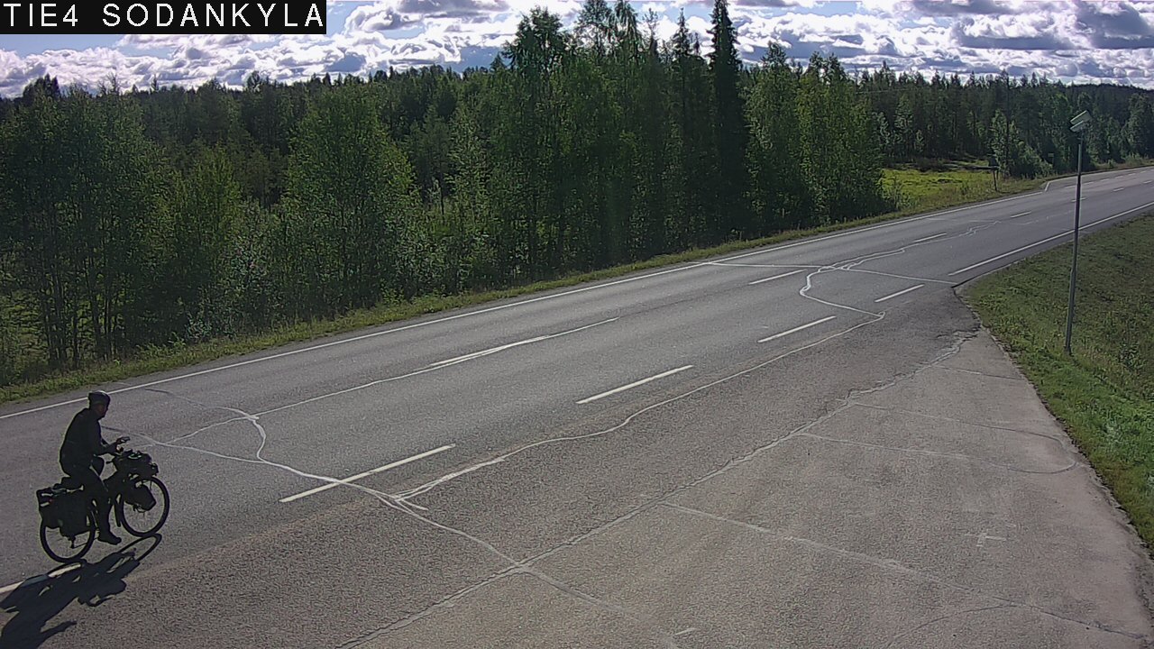 Weather Camera Image Road 5 4 Sodankylä, Petäjämaa, Sodankylä, Lappi