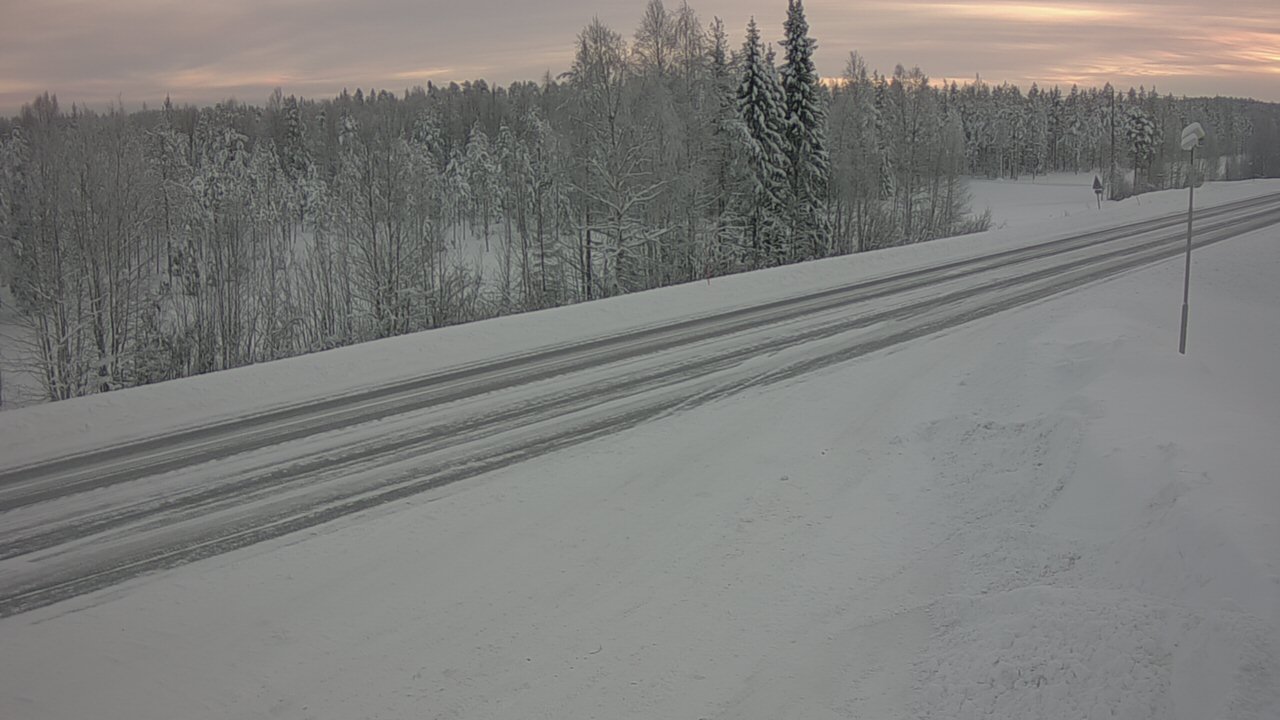 Weather Camera Image Road 5 4 Sodankylä, Petäjämaa, Sodankylä, Lappi