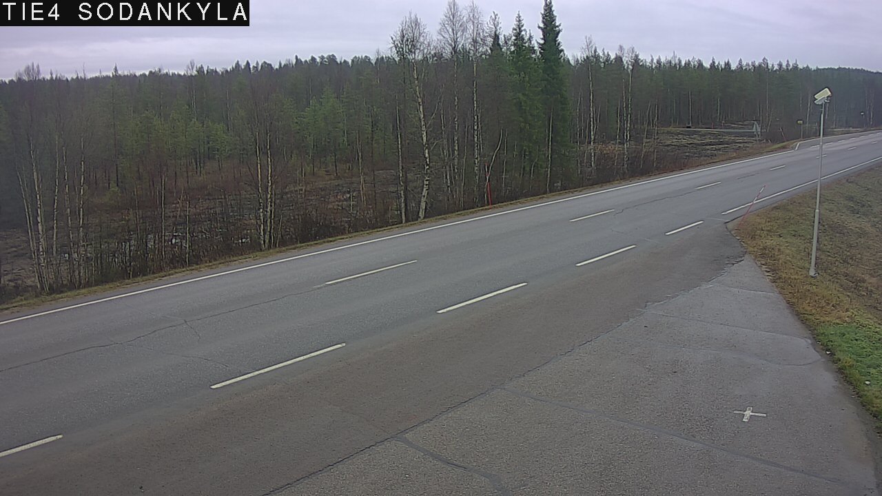 Kelikamerat Kuva Tie 4 Sodankylä, Petäjämaa, Sodankylä, Lappi