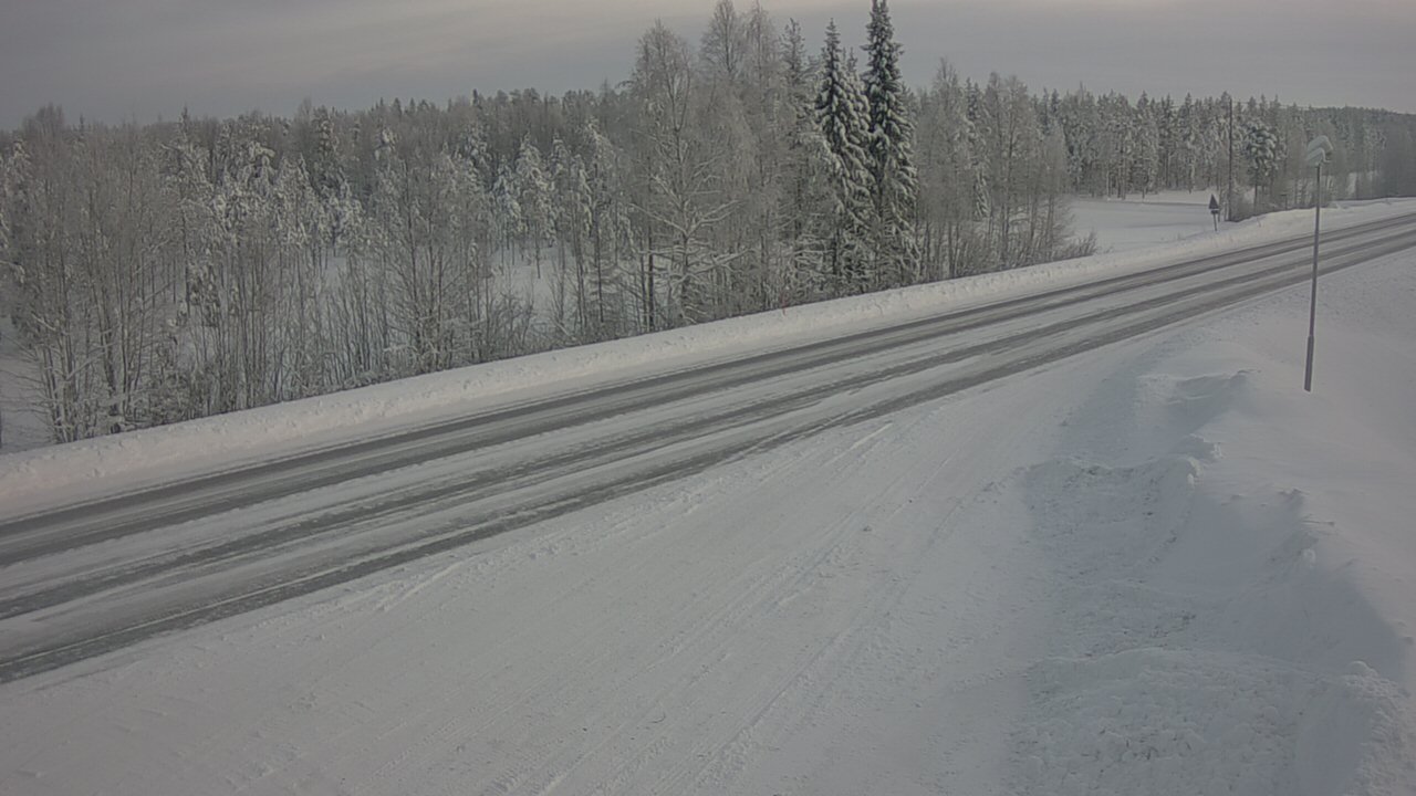 Weather Camera Image Road 5 4 Sodankylä, Petäjämaa, Sodankylä, Lappi