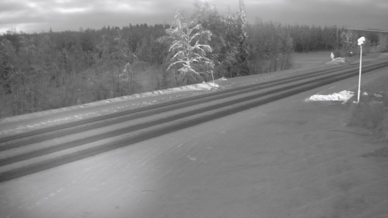 Weather Camera Image Road 5 4 Sodankylä, Petäjämaa, Sodankylä, Lappi