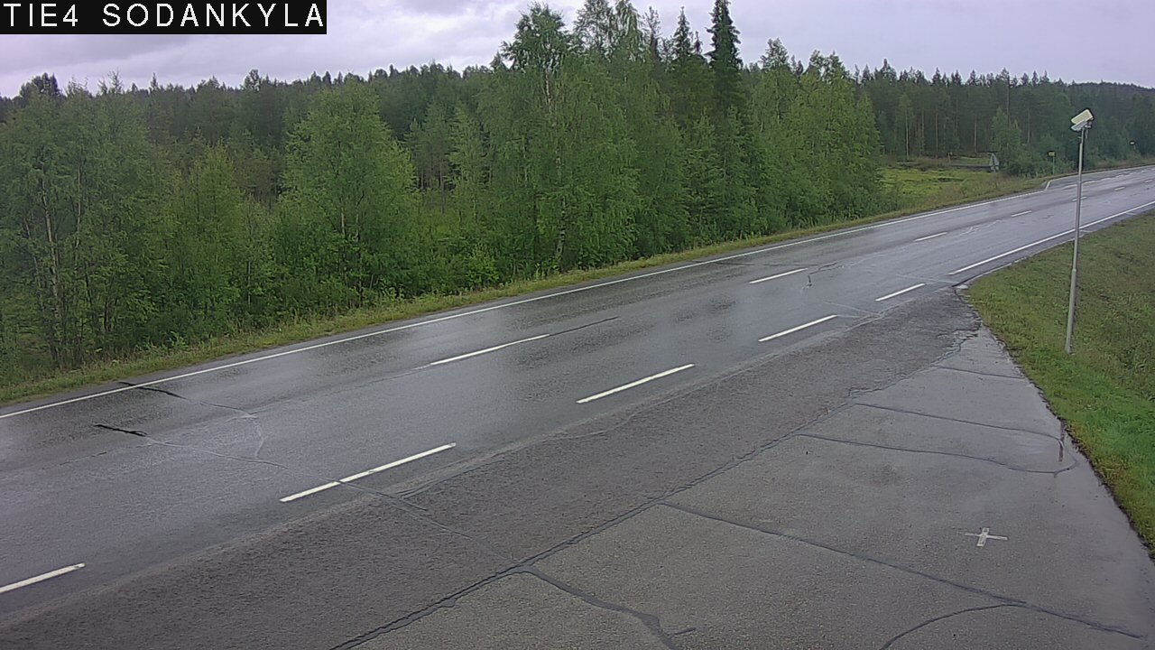 Weather Camera Image Road 5 4 Sodankylä, Petäjämaa, Sodankylä, Lappi