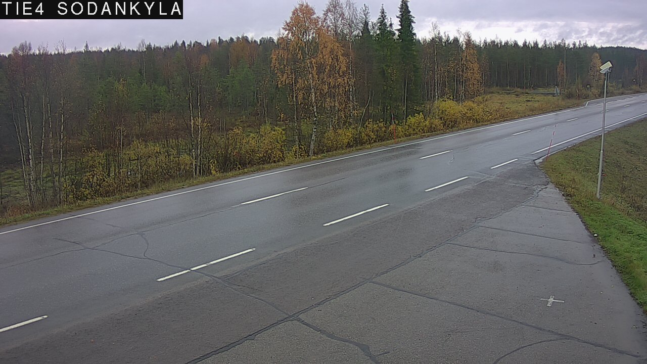 Weather Camera Image Road 5 4 Sodankylä, Petäjämaa, Sodankylä, Lappi