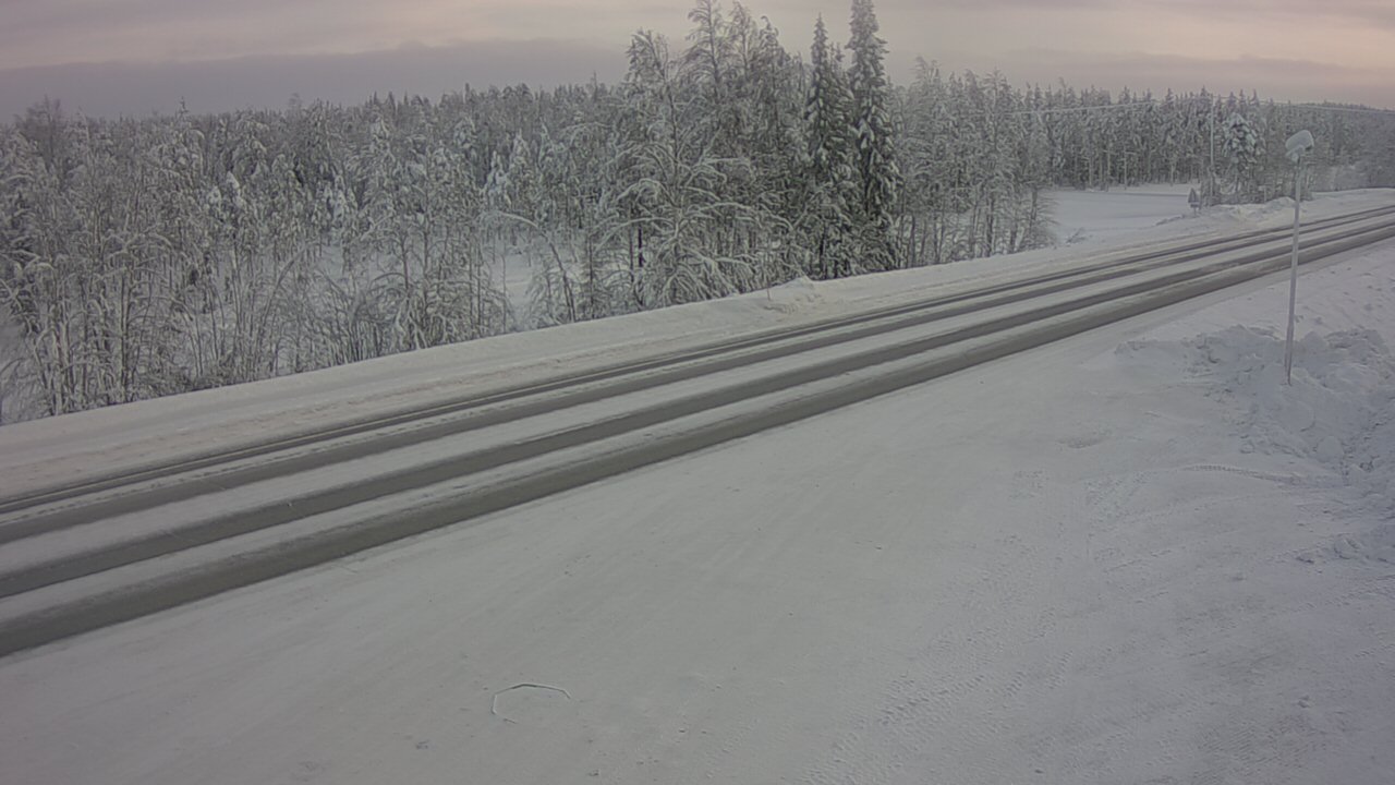 Weather Camera Image Road 5 4 Sodankylä, Petäjämaa, Sodankylä, Lappi