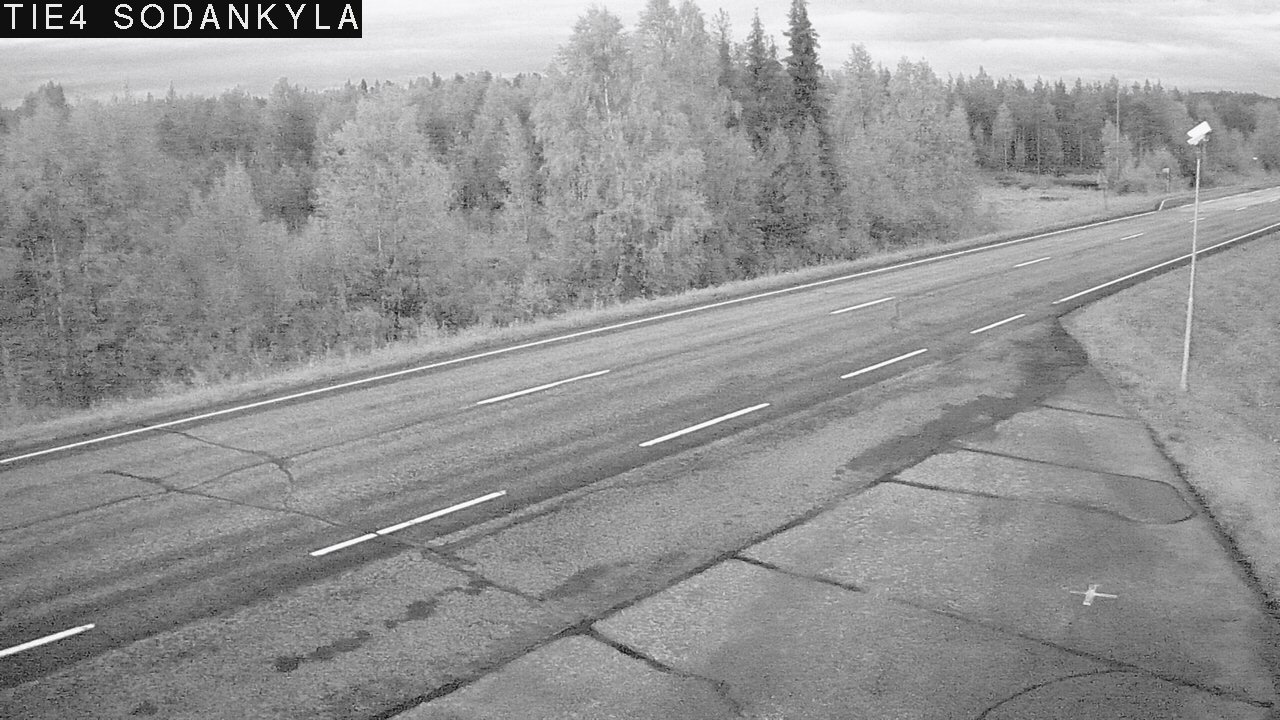 Weather Camera Image Road 5 4 Sodankylä, Petäjämaa, Sodankylä, Lappi