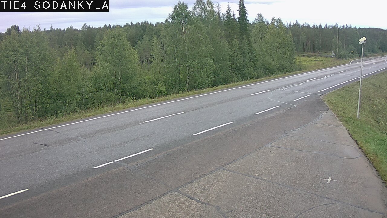 Weather Camera Image Road 5 4 Sodankylä, Petäjämaa, Sodankylä, Lappi