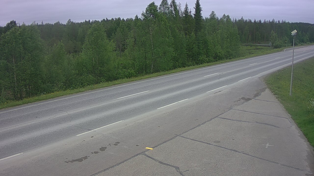 Weather Camera Image Väg 4 Sodankylä, Petäjämaa, Sodankylä, Lappi