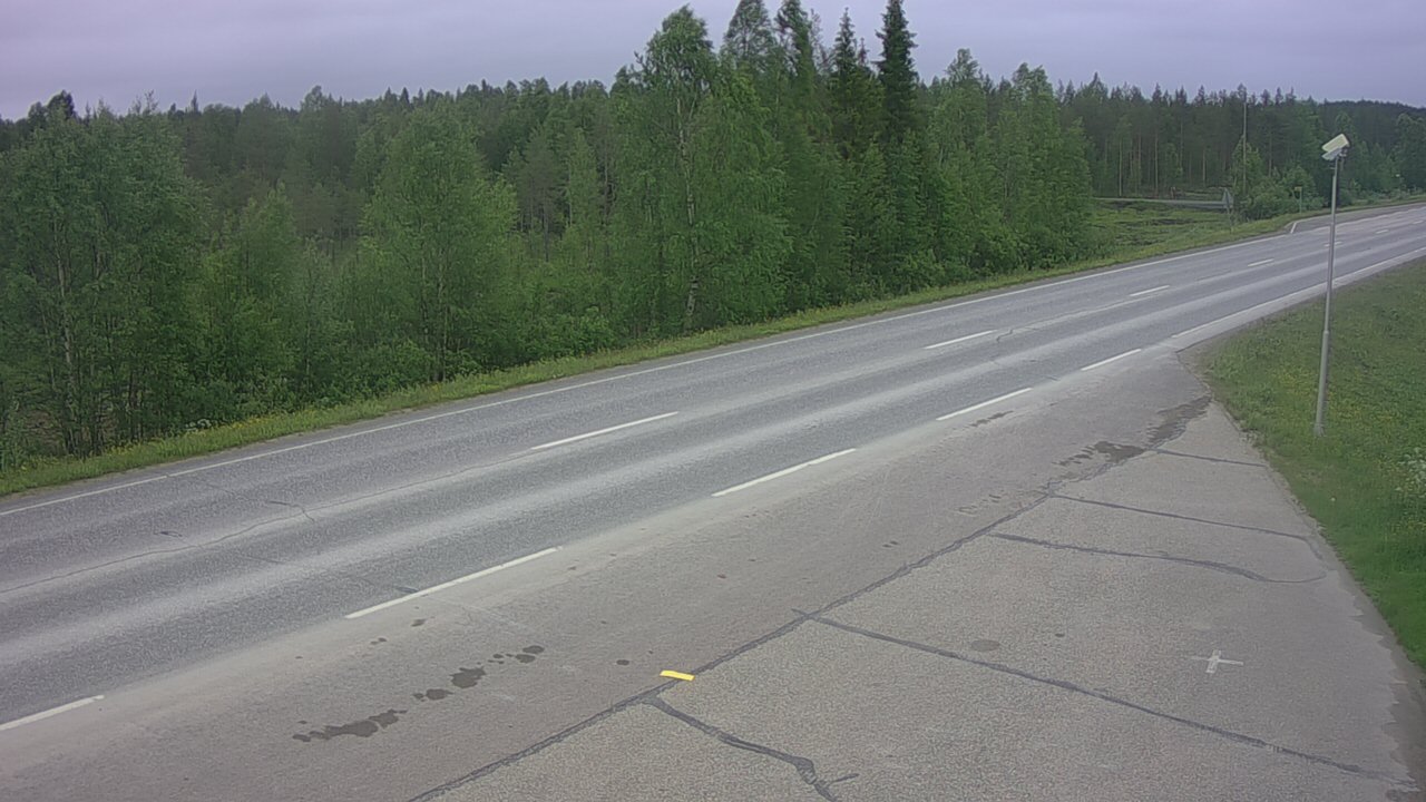 Weather Camera Image Road 5 4 Sodankylä, Petäjämaa, Sodankylä, Lappi