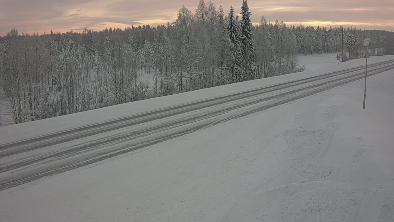 Weather Camera Image Road 5 4 Sodankylä, Petäjämaa, Sodankylä, Lappi