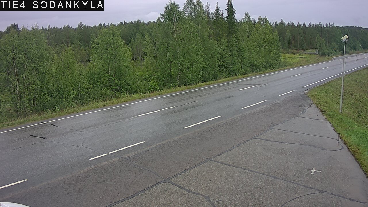 Weather Camera Image Road 5 4 Sodankylä, Petäjämaa, Sodankylä, Lappi