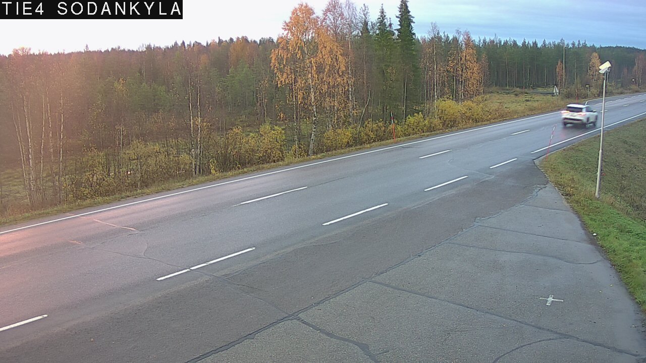 Kelikamerat Kuva Tie 4 Sodankylä, Petäjämaa, Sodankylä, Lappi