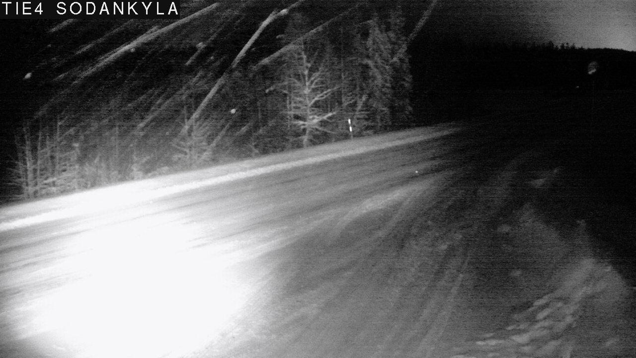 Weather Camera Image Road 5 4 Sodankylä, Petäjämaa, Sodankylä, Lappi