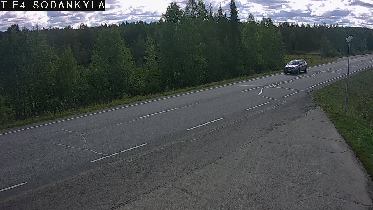 Weather Camera Image Road 5 4 Sodankylä, Petäjämaa, Sodankylä, Lappi