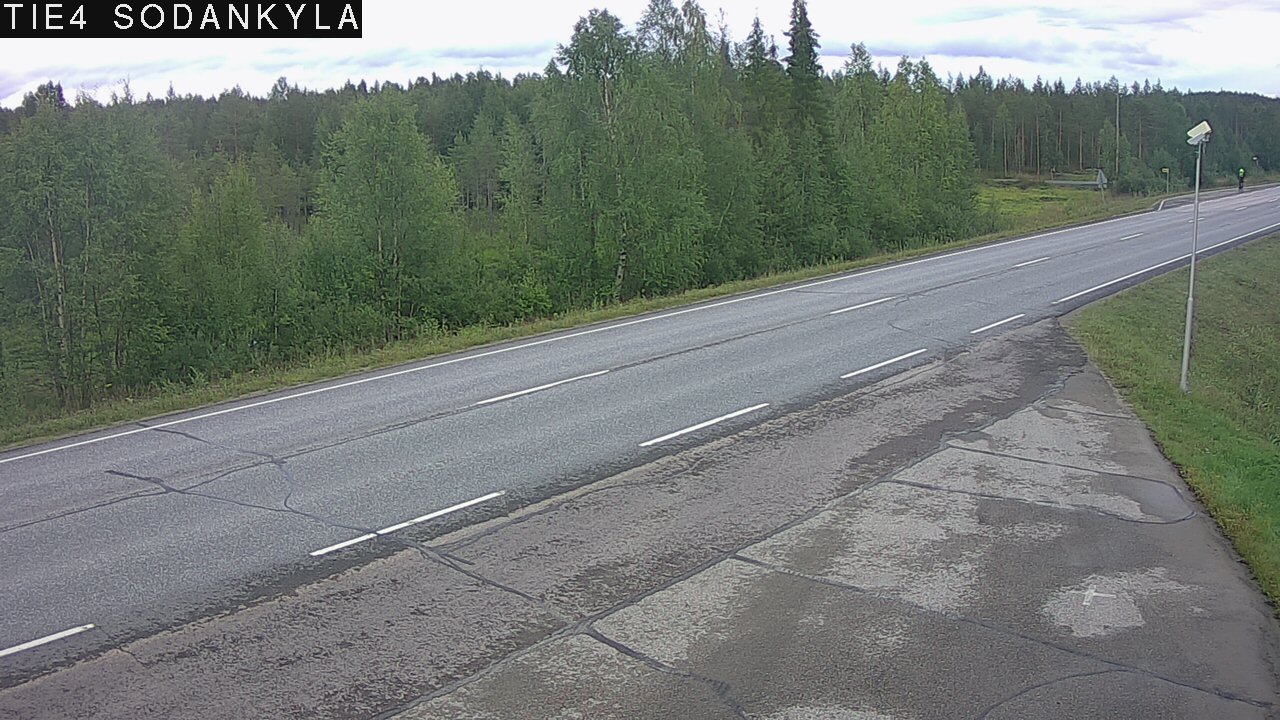 Weather Camera Image Road 5 4 Sodankylä, Petäjämaa, Sodankylä, Lappi