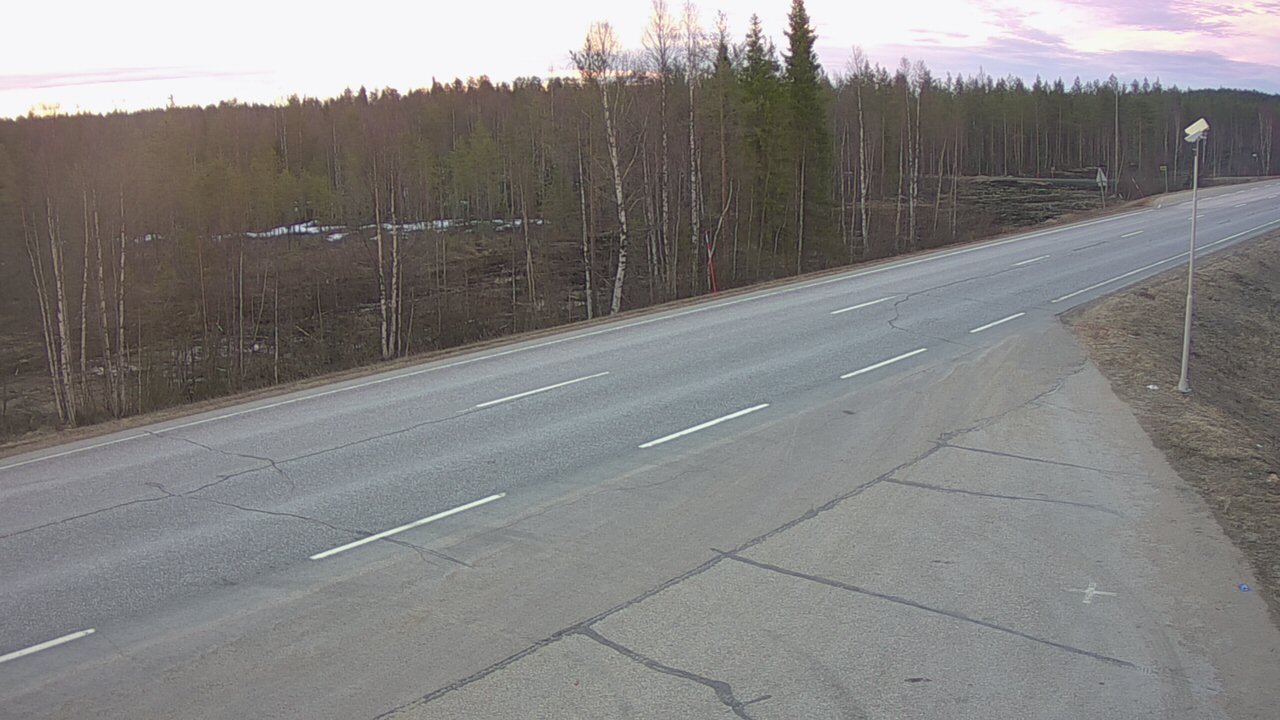 Kelikamerat Kuva Tie 4 Sodankylä, Petäjämaa, Sodankylä, Lappi