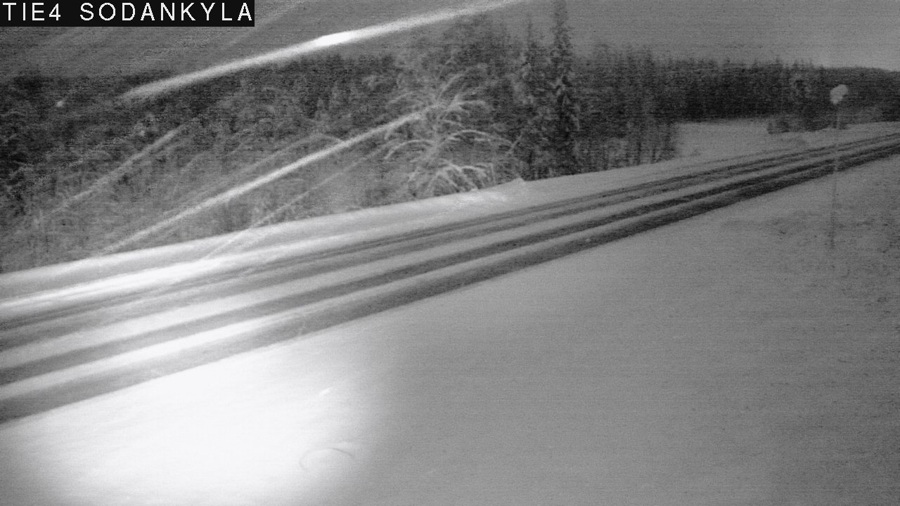 Weather Camera Image Road 5 4 Sodankylä, Petäjämaa, Sodankylä, Lappi