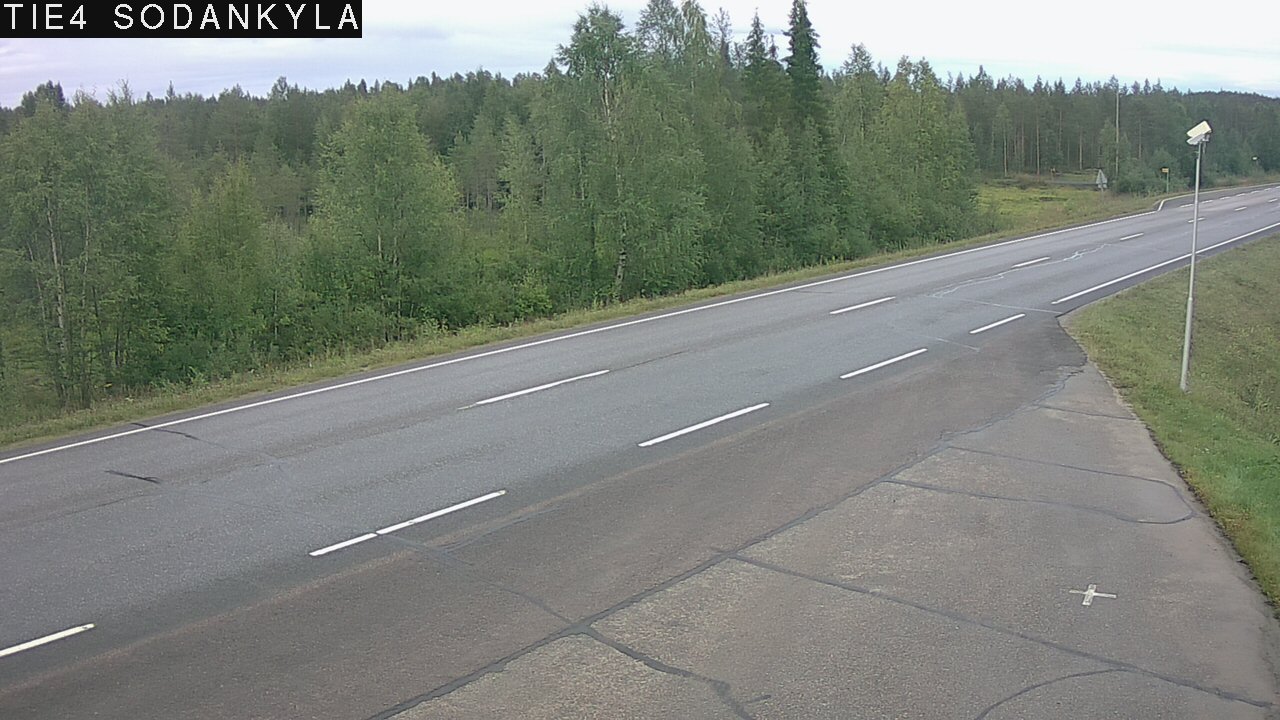Weather Camera Image Road 5 4 Sodankylä, Petäjämaa, Sodankylä, Lappi