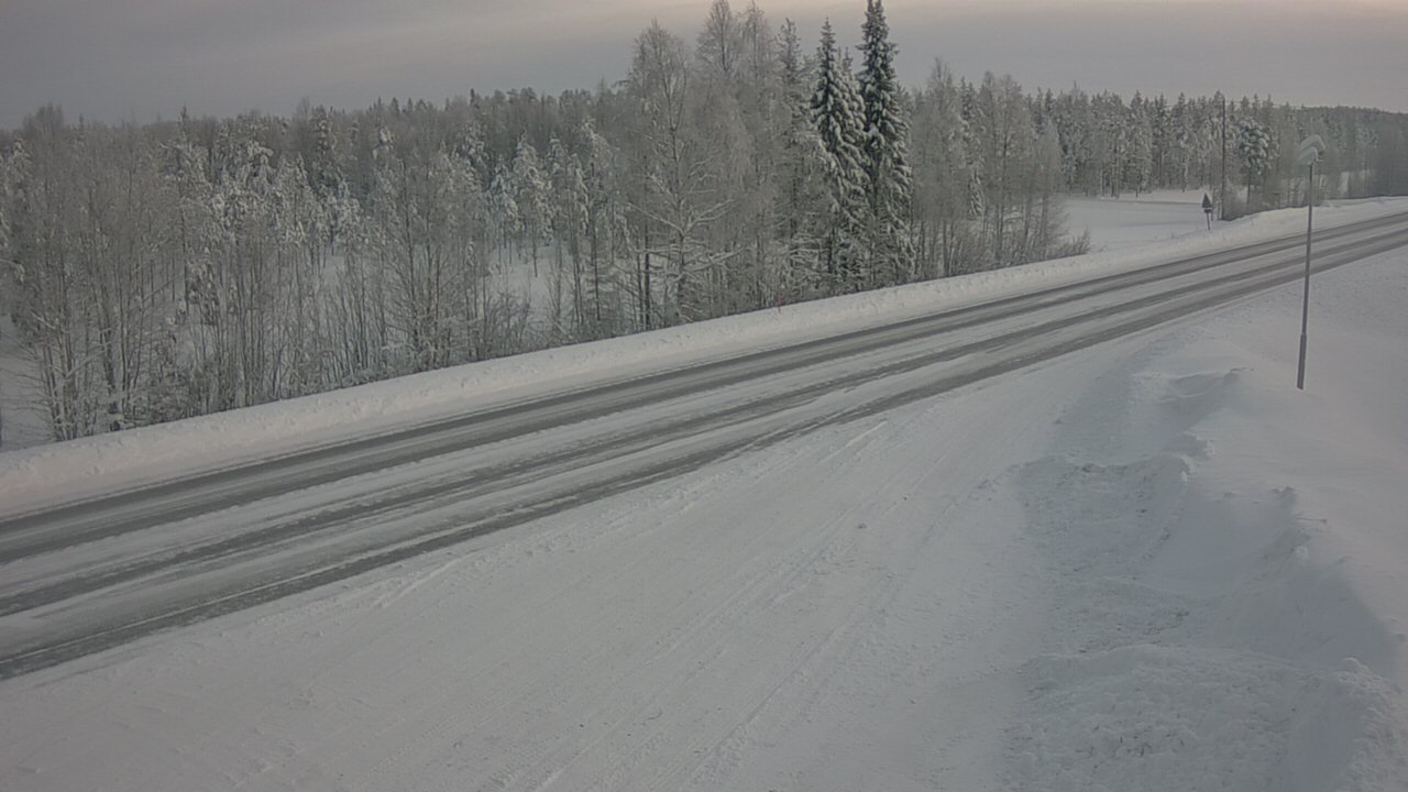 Weather Camera Image Road 5 4 Sodankylä, Petäjämaa, Sodankylä, Lappi