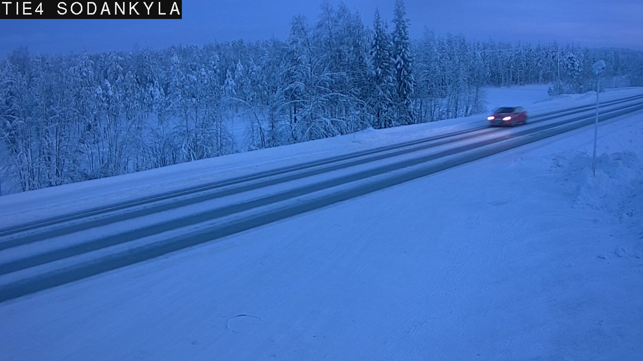 Weather Camera Image Road 5 4 Sodankylä, Petäjämaa, Sodankylä, Lappi