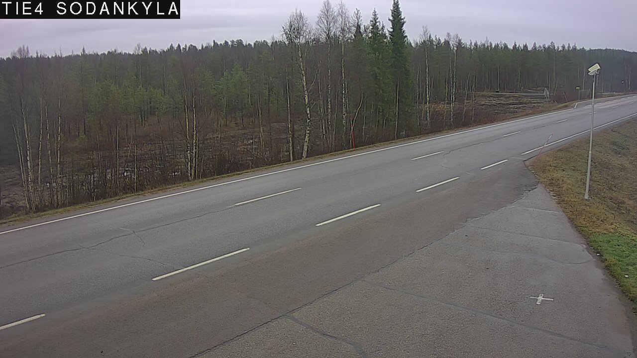 Kelikamerat Kuva Tie 4 Sodankylä, Petäjämaa, Sodankylä, Lappi