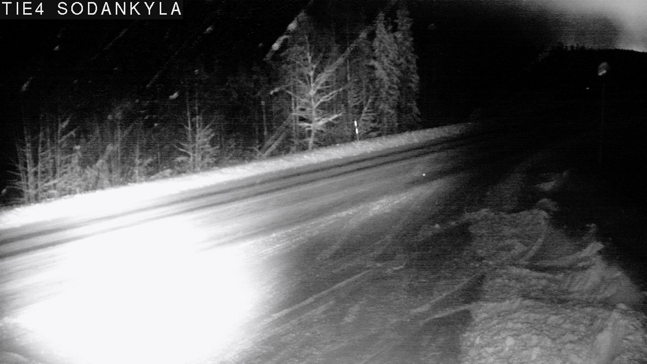 Weather Camera Image Road 5 4 Sodankylä, Petäjämaa, Sodankylä, Lappi