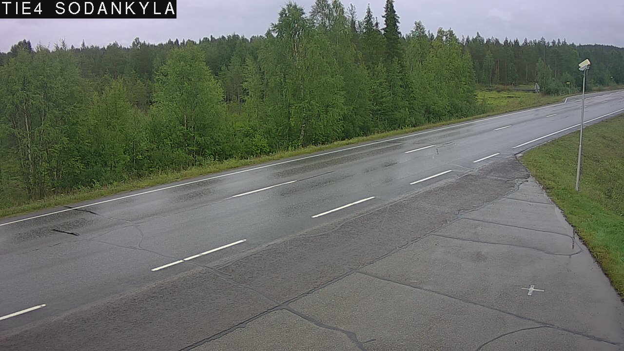 Weather Camera Image Road 5 4 Sodankylä, Petäjämaa, Sodankylä, Lappi