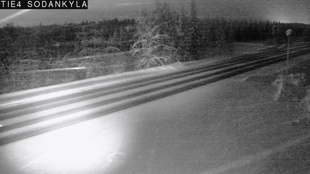 Weather Camera Image Road 5 4 Sodankylä, Petäjämaa, Sodankylä, Lappi