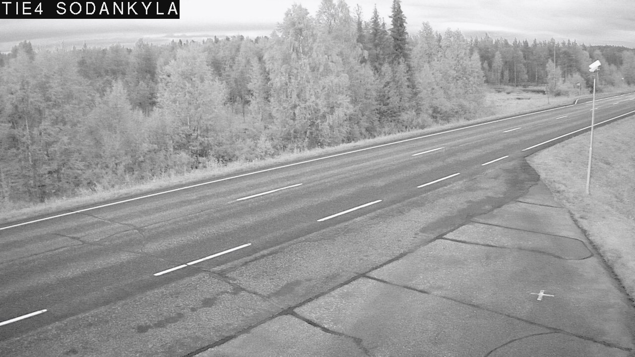 Weather Camera Image Road 5 4 Sodankylä, Petäjämaa, Sodankylä, Lappi