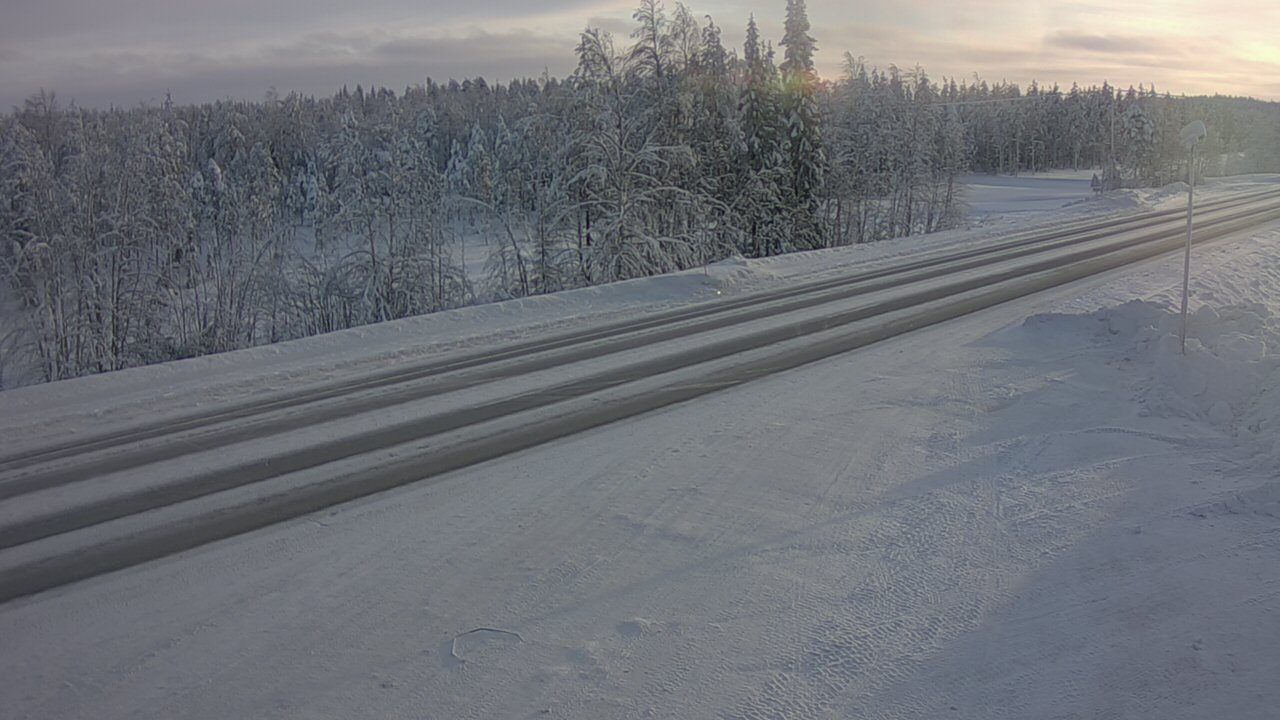 Weather Camera Image Road 5 4 Sodankylä, Petäjämaa, Sodankylä, Lappi
