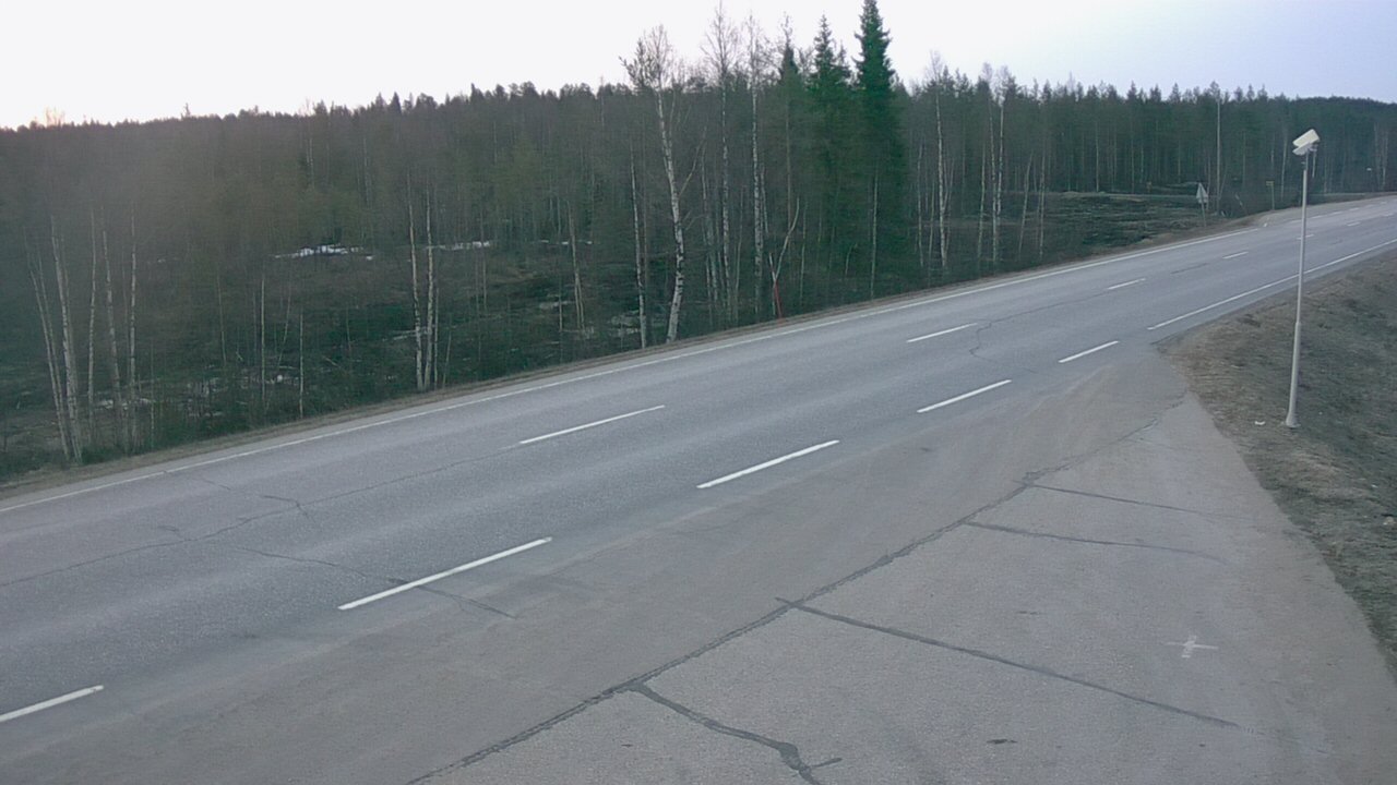 Weather Camera Image Road 5 4 Sodankylä, Petäjämaa, Sodankylä, Lappi