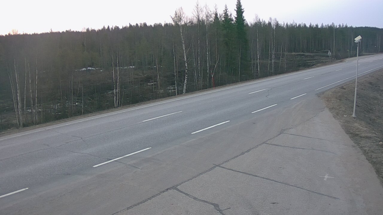 Weather Camera Image Road 5 4 Sodankylä, Petäjämaa, Sodankylä, Lappi