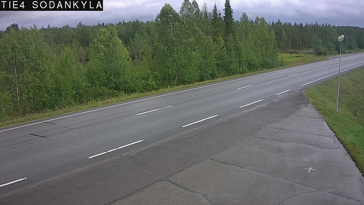 Weather Camera Image Road 5 4 Sodankylä, Petäjämaa, Sodankylä, Lappi