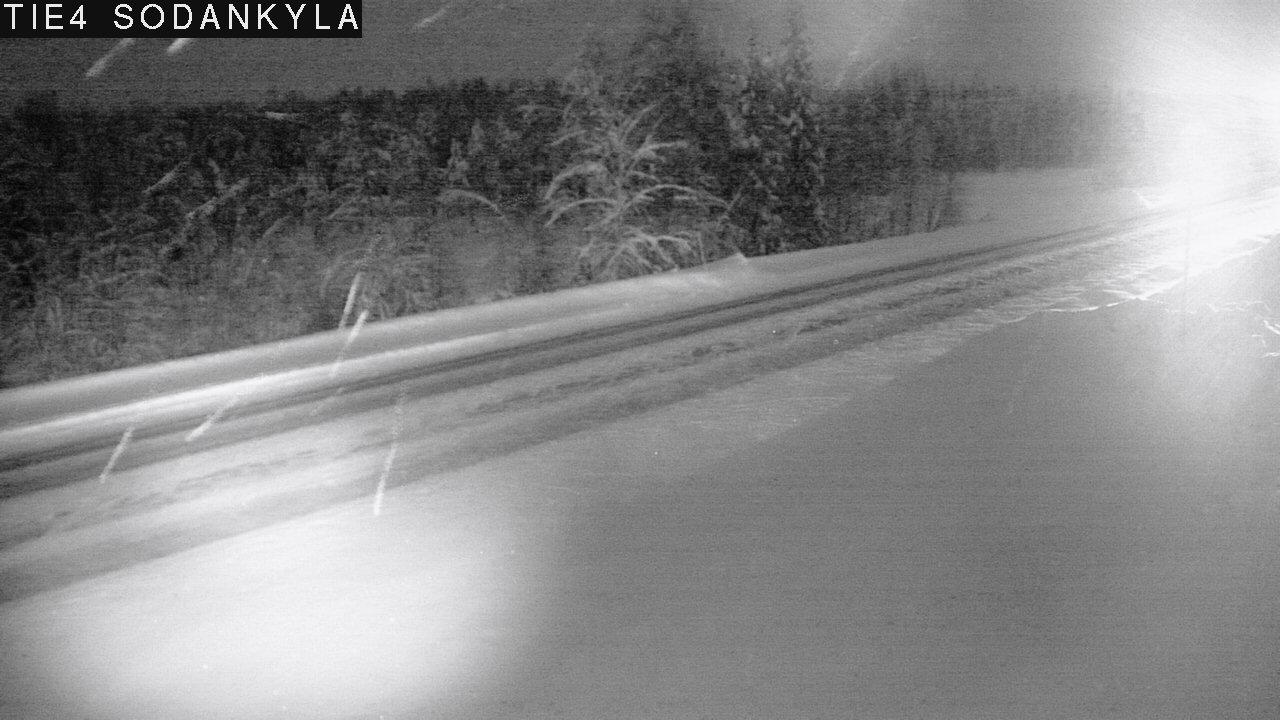 Weather Camera Image Road 5 4 Sodankylä, Petäjämaa, Sodankylä, Lappi