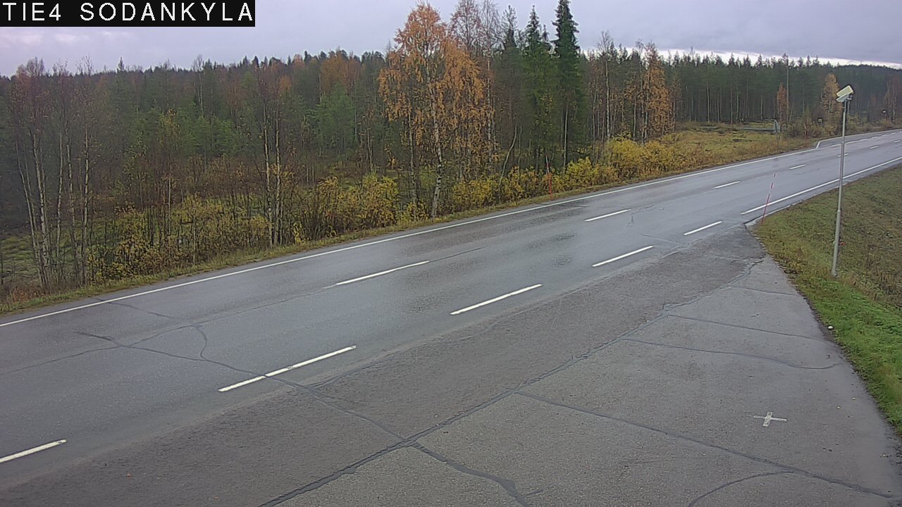 Weather Camera Image Road 5 4 Sodankylä, Petäjämaa, Sodankylä, Lappi