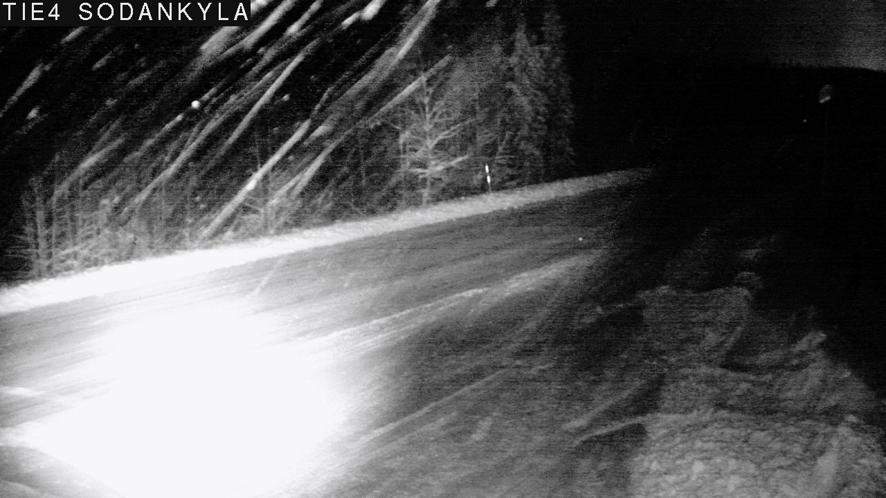 Weather Camera Image Road 5 4 Sodankylä, Petäjämaa, Sodankylä, Lappi