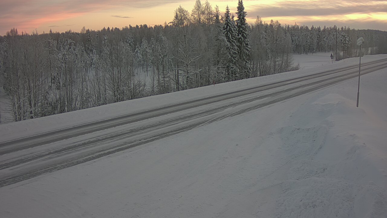 Weather Camera Image Road 5 4 Sodankylä, Petäjämaa, Sodankylä, Lappi