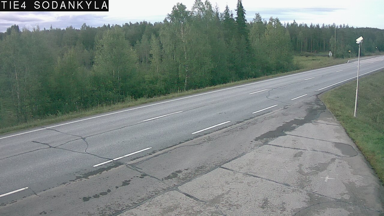 Weather Camera Image Road 5 4 Sodankylä, Petäjämaa, Sodankylä, Lappi