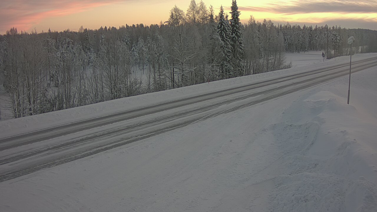 Weather Camera Image Road 5 4 Sodankylä, Petäjämaa, Sodankylä, Lappi