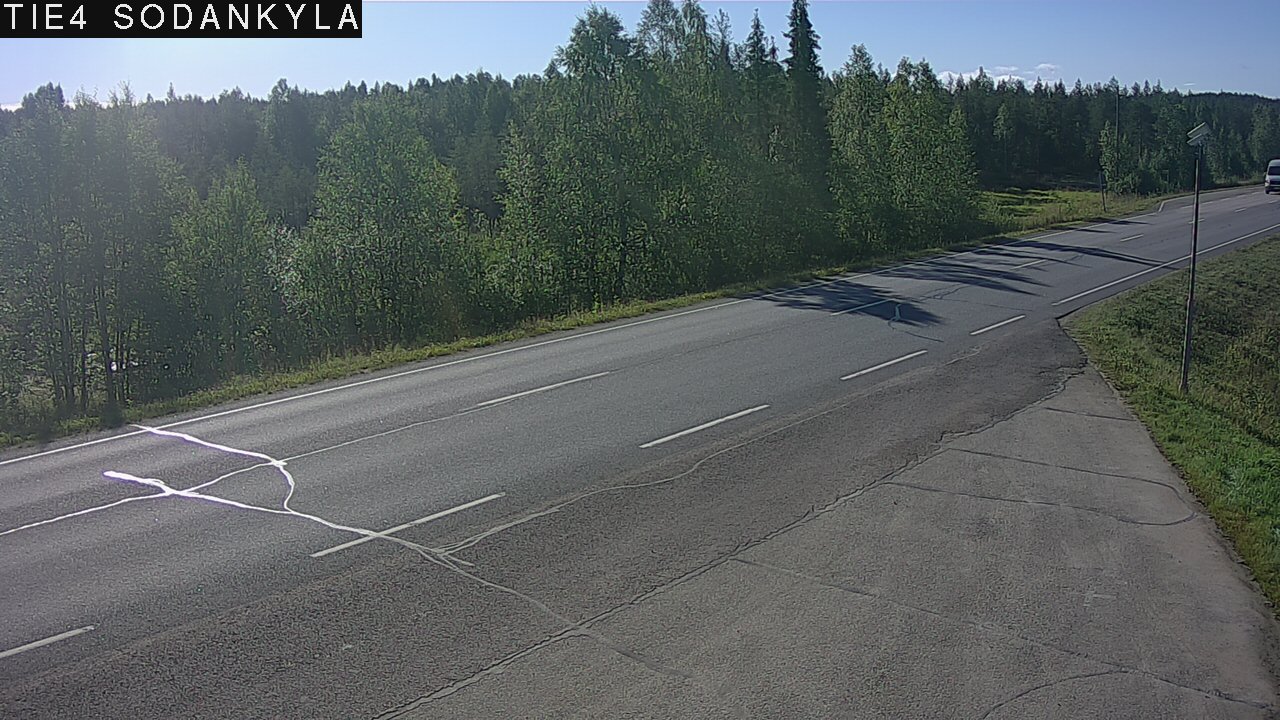 Weather Camera Image Road 5 4 Sodankylä, Petäjämaa, Sodankylä, Lappi