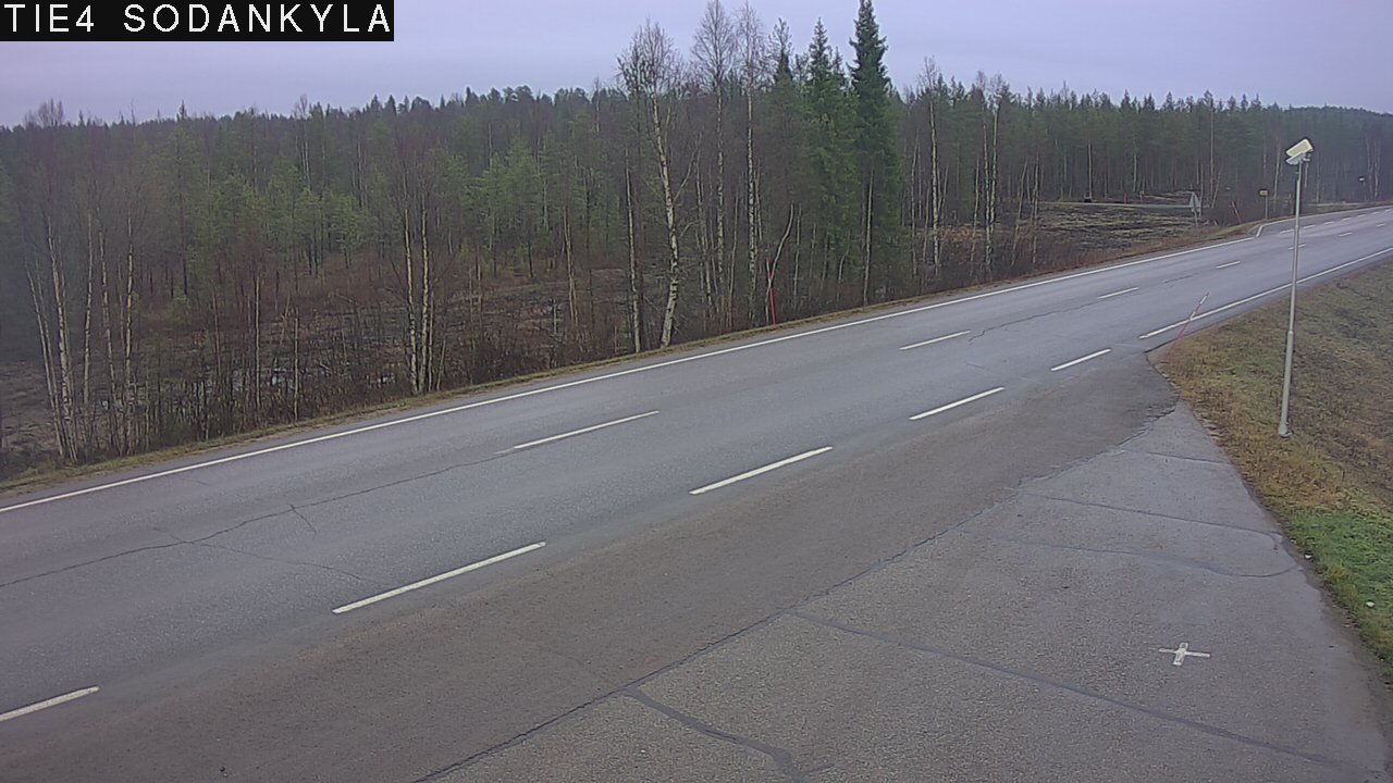Kelikamerat Kuva Tie 4 Sodankylä, Petäjämaa, Sodankylä, Lappi