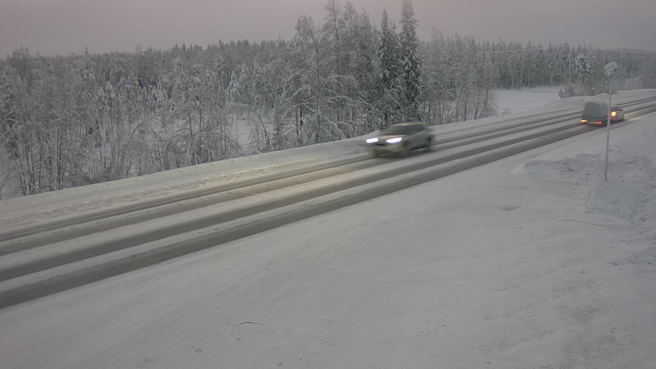 Weather Camera Image Road 5 4 Sodankylä, Petäjämaa, Sodankylä, Lappi