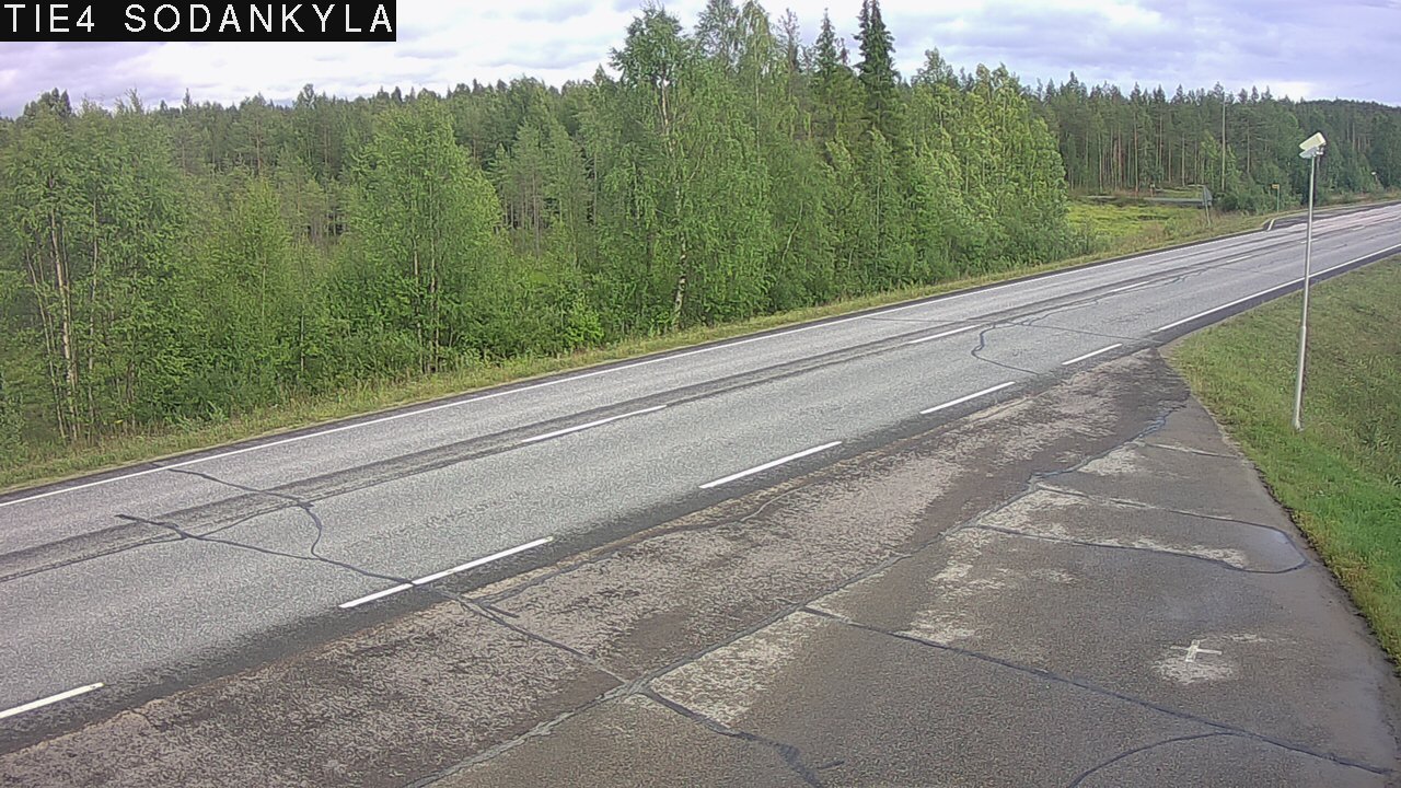 Weather Camera Image Road 5 4 Sodankylä, Petäjämaa, Sodankylä, Lappi
