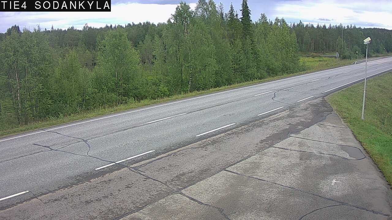 Weather Camera Image Road 5 4 Sodankylä, Petäjämaa, Sodankylä, Lappi