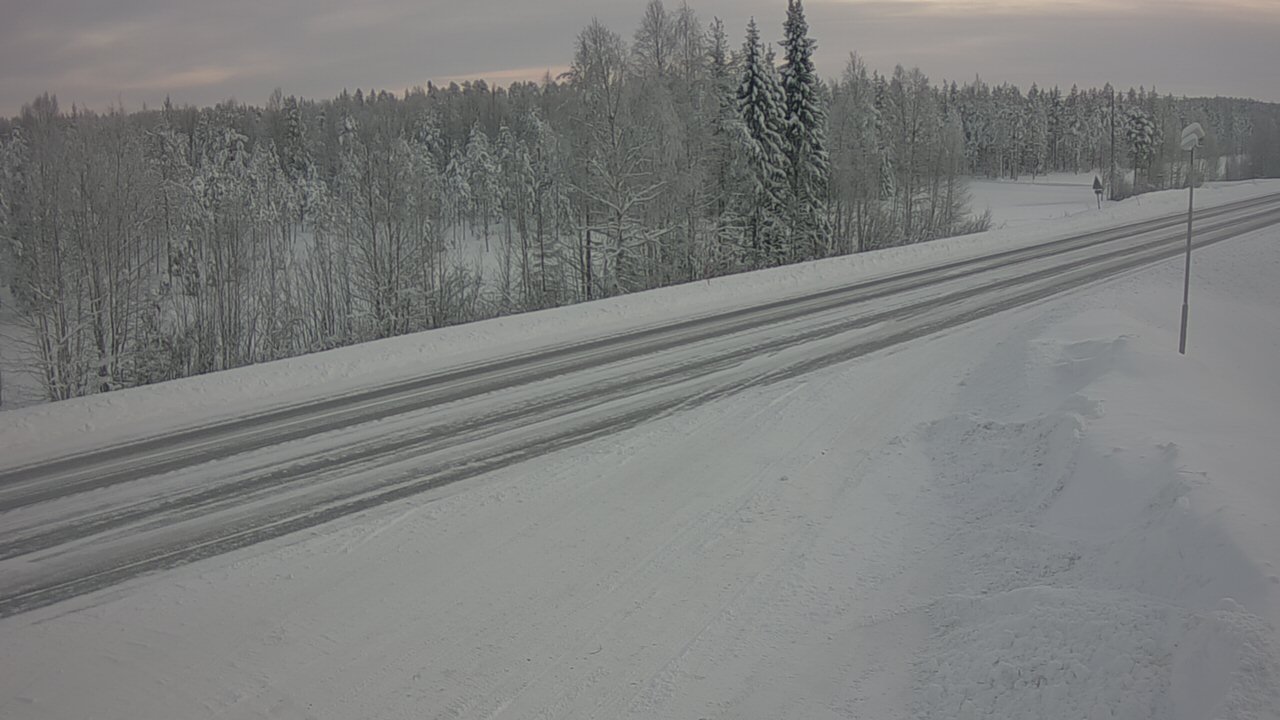 Weather Camera Image Road 5 4 Sodankylä, Petäjämaa, Sodankylä, Lappi